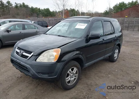 2004 Honda Cr-V Ex из США, поврежденный, VIN SHSRD78854U219860